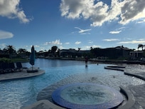 Pool with a view