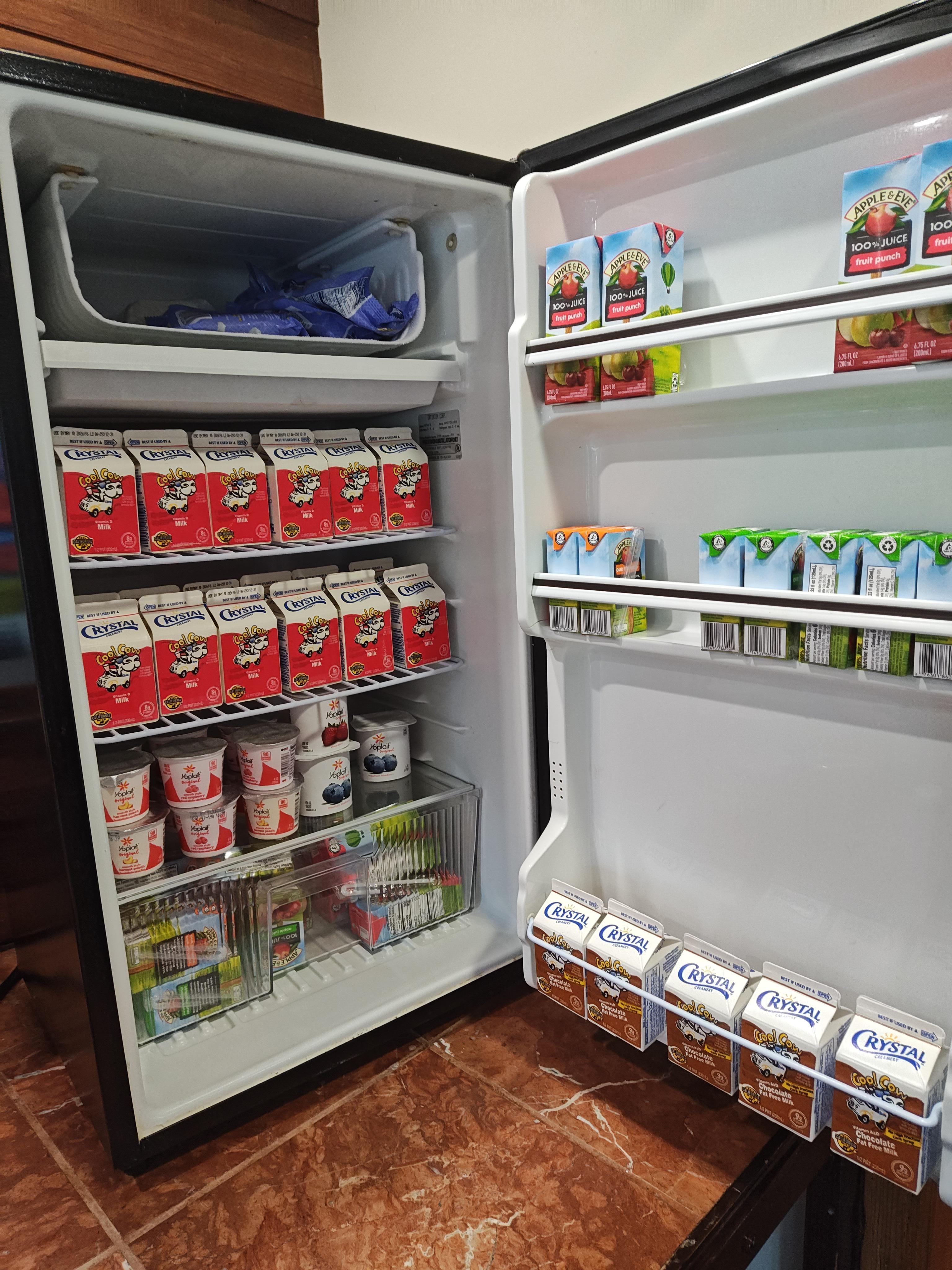 Breakfast fridge