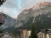 From our room balcony