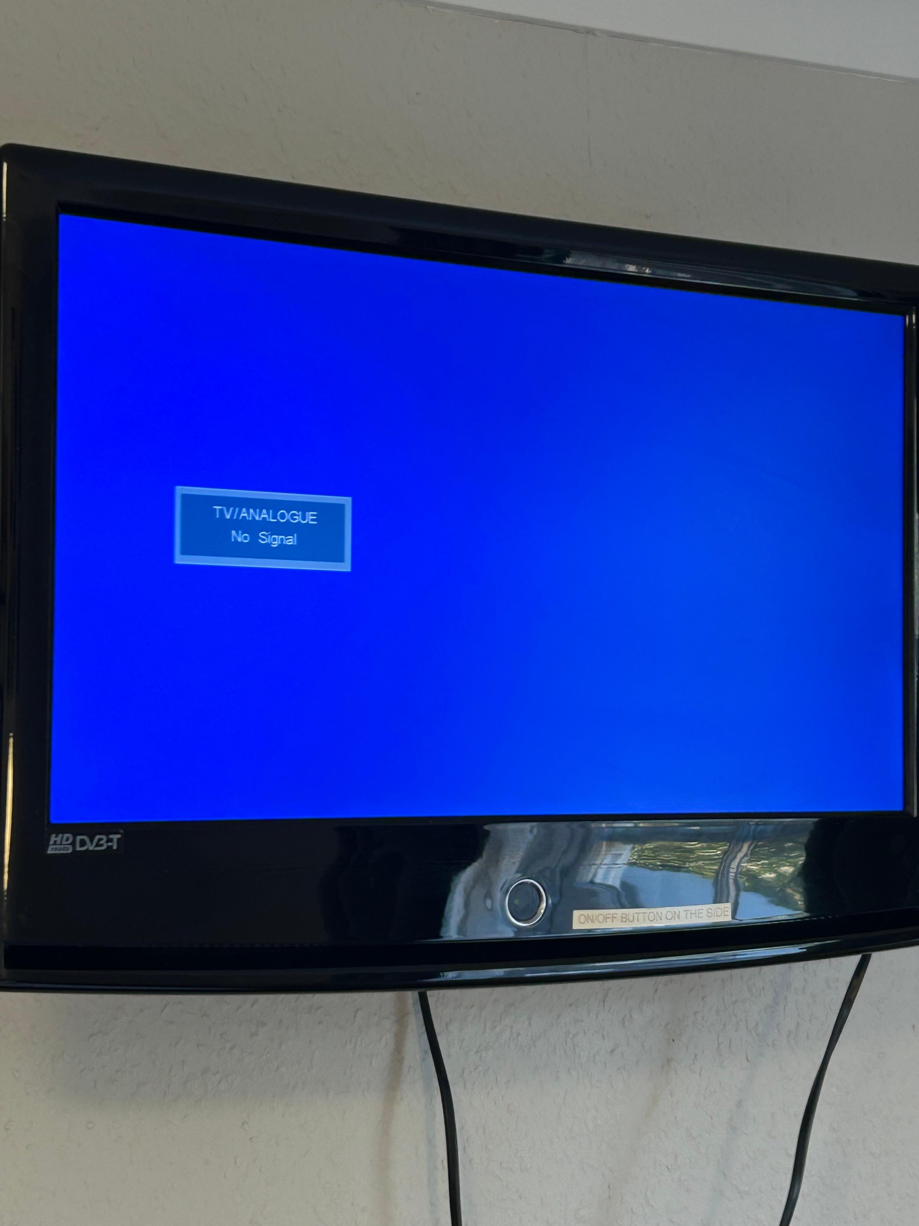 Broken TV for a 2-night stay