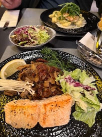 Nice and yummy food at the restaurant