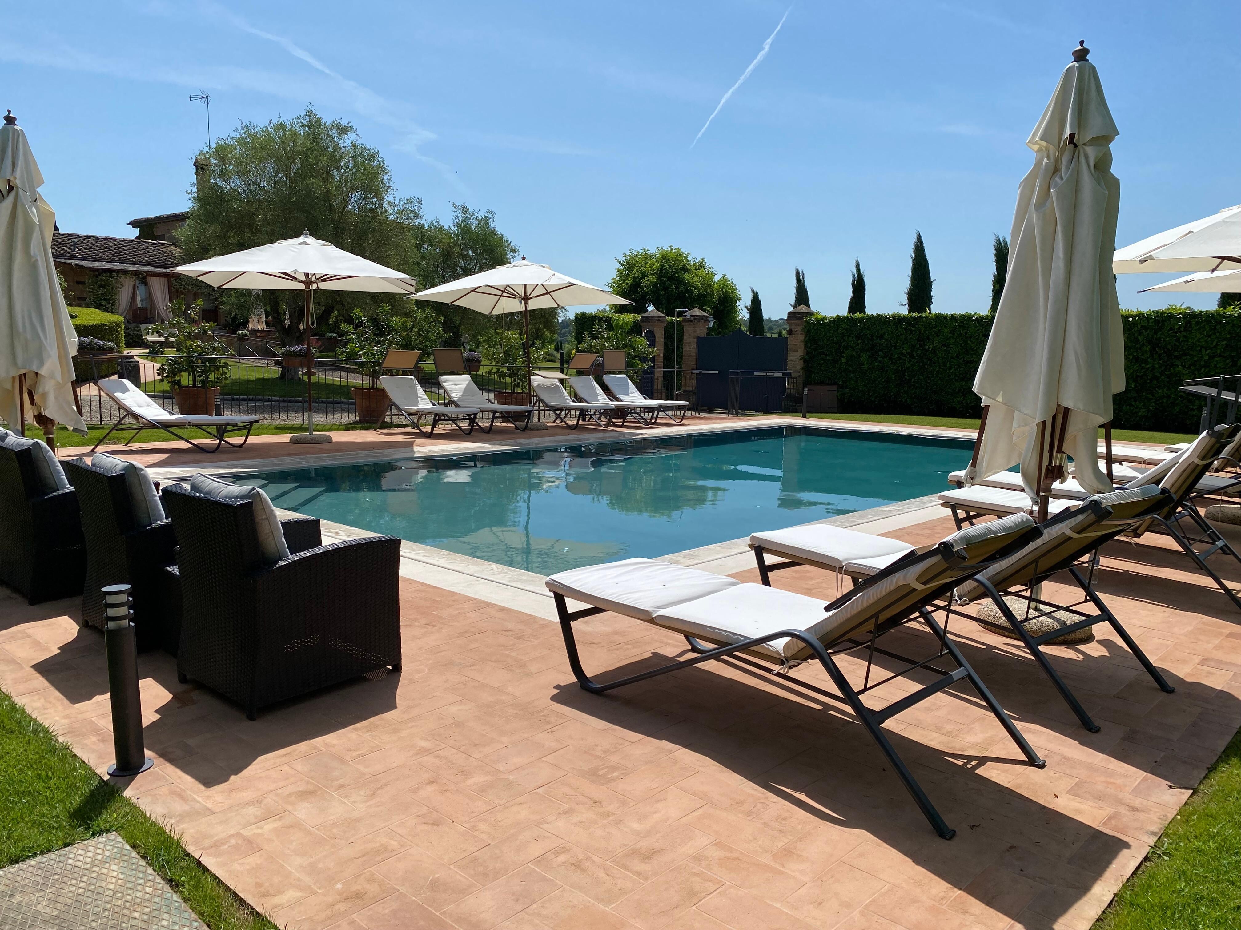 Pool area