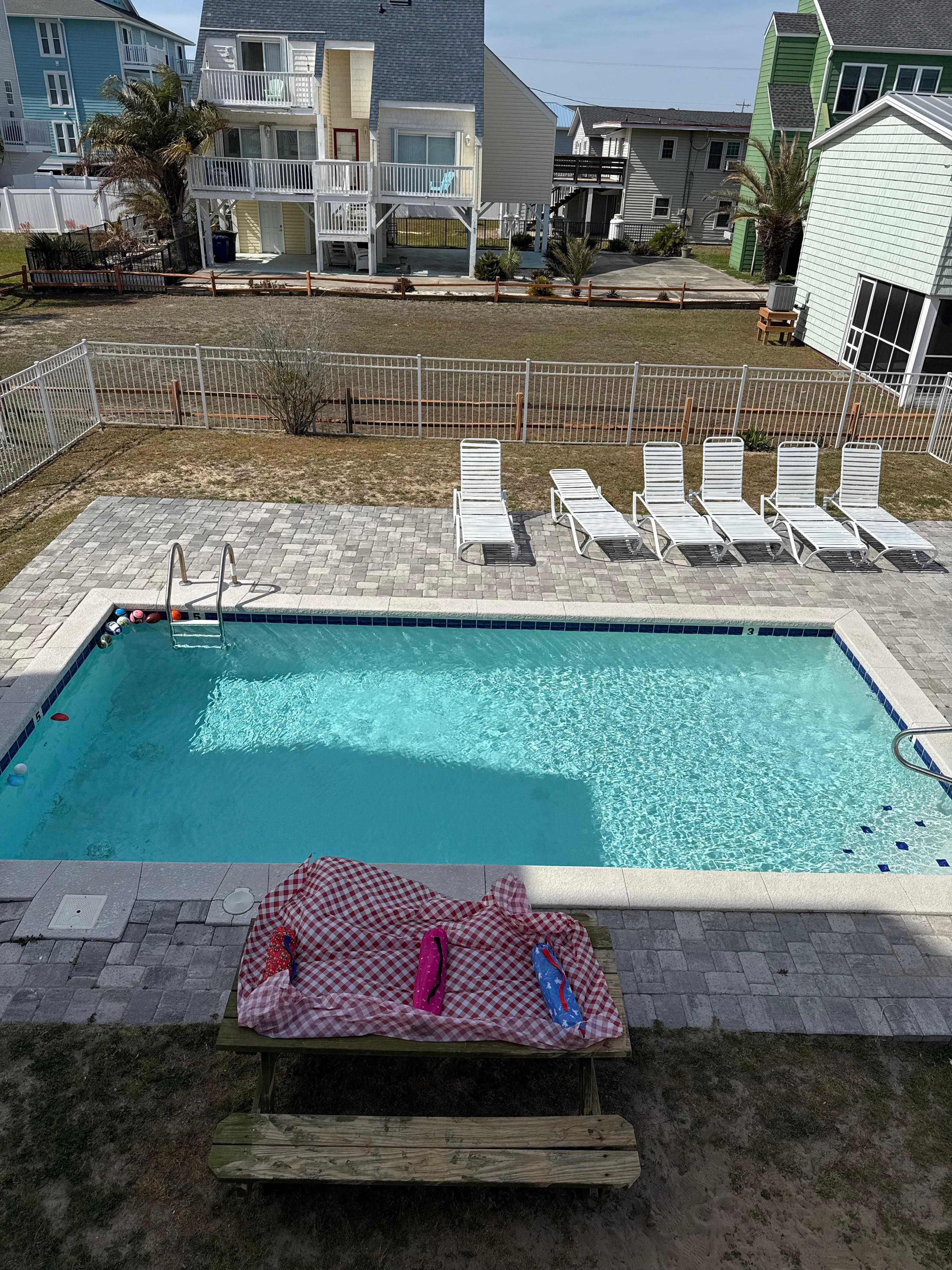 View from back porch