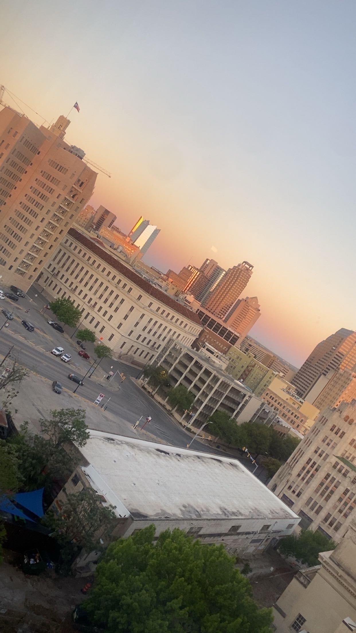 The view we had on the 12th floor 