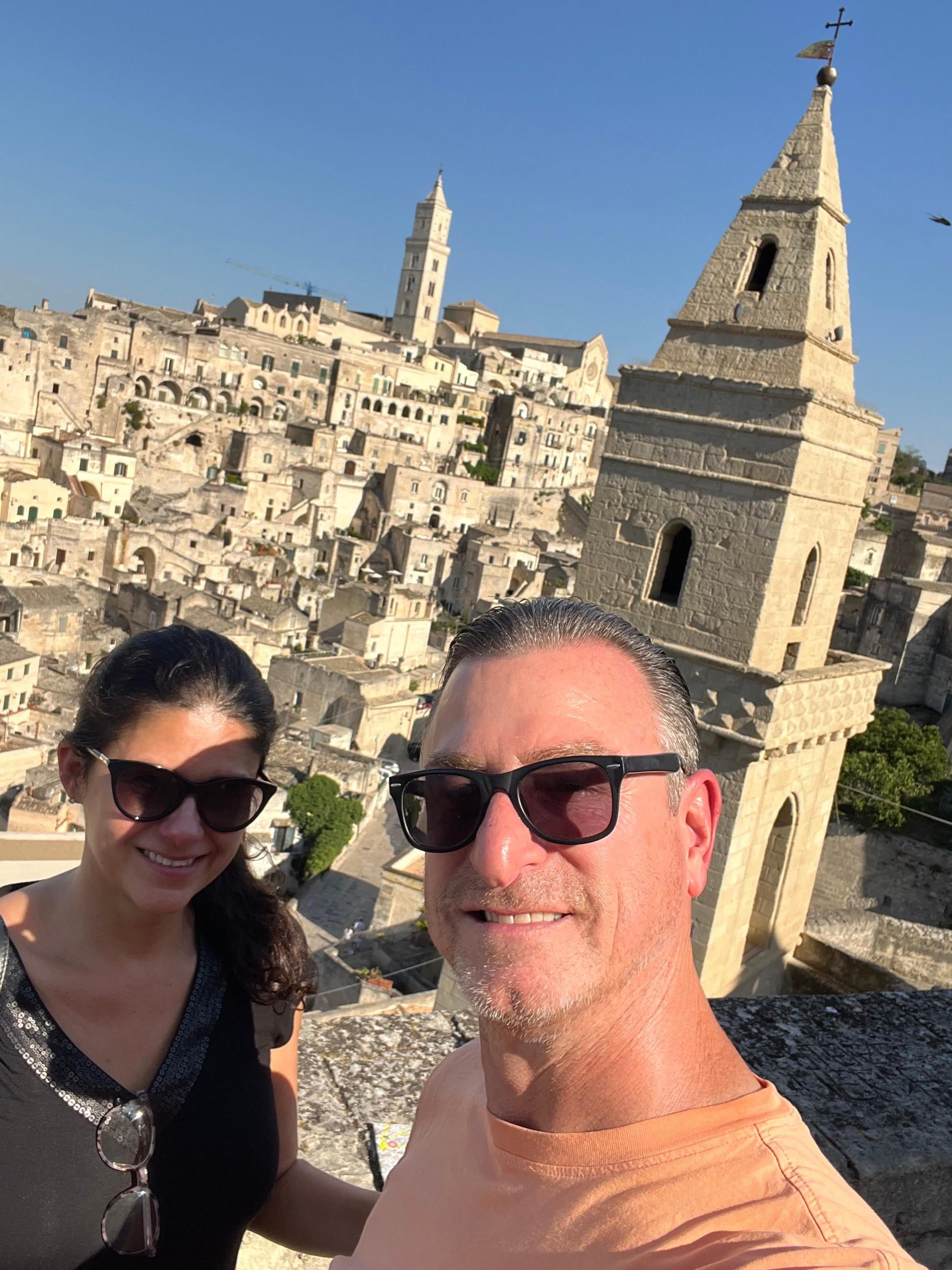 One of the views of Matera