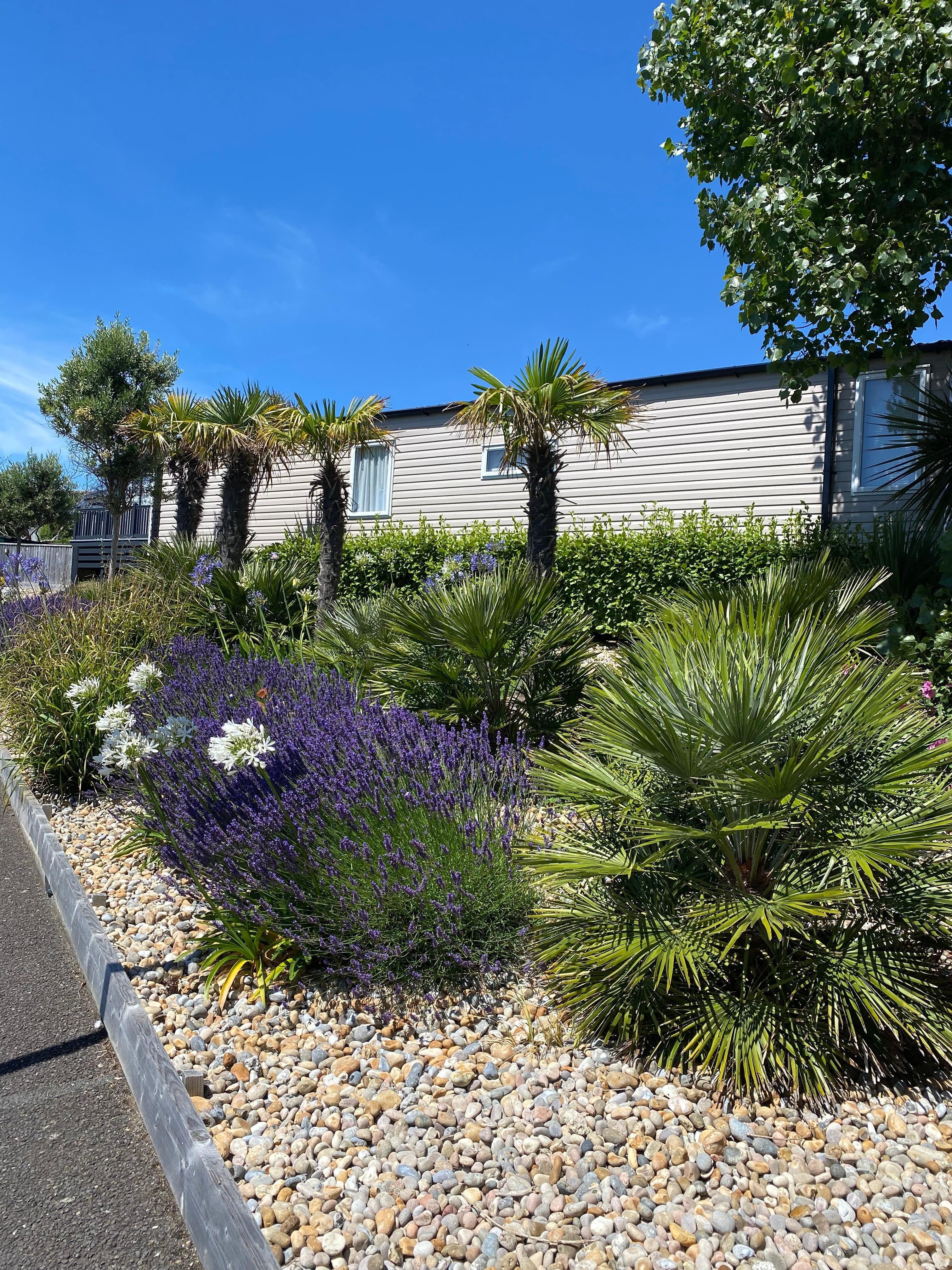 Gardens at front entrance