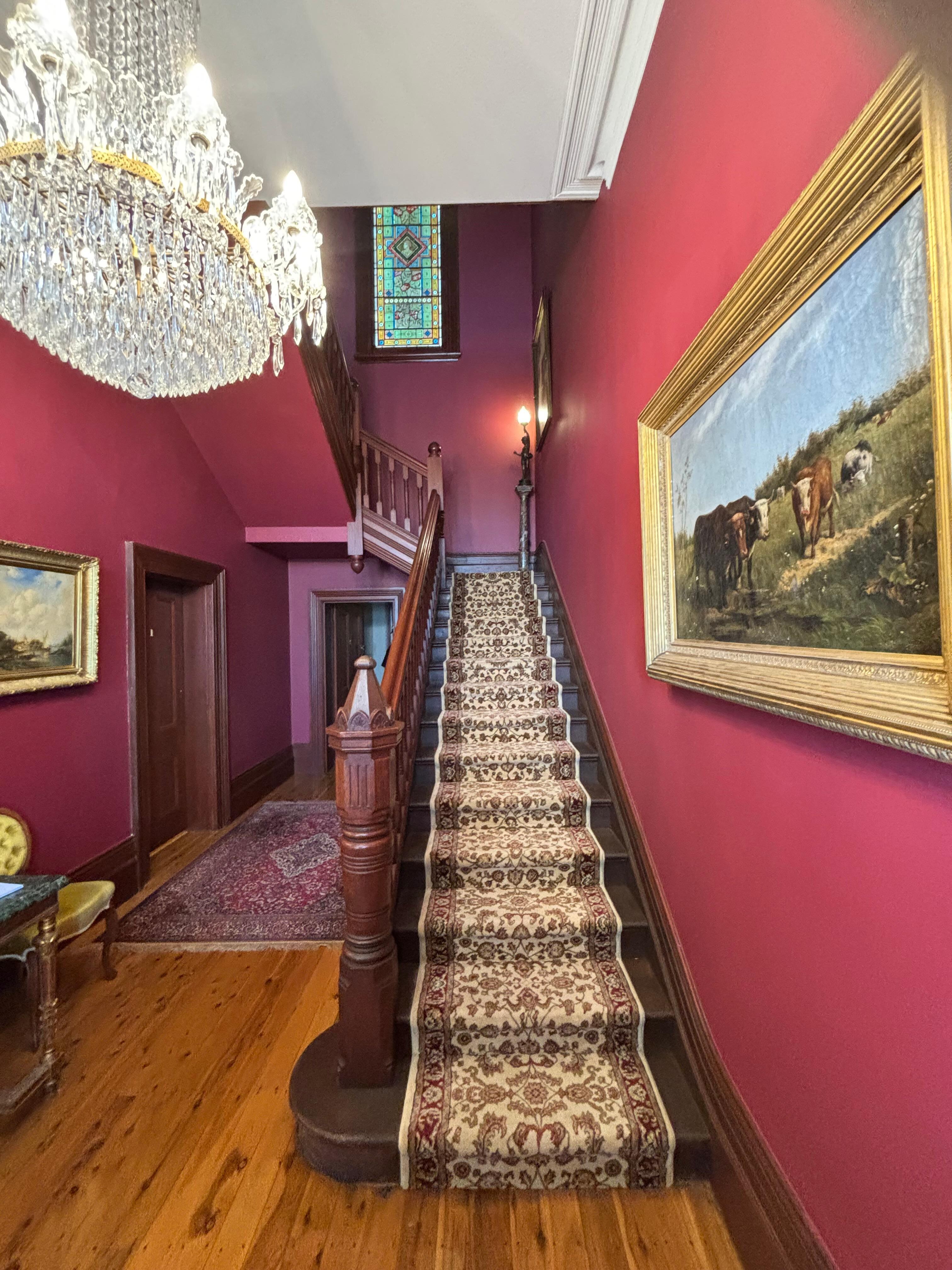 Hall and stairwell 