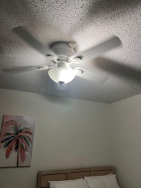 Something stuck in fan so it didn’t shake