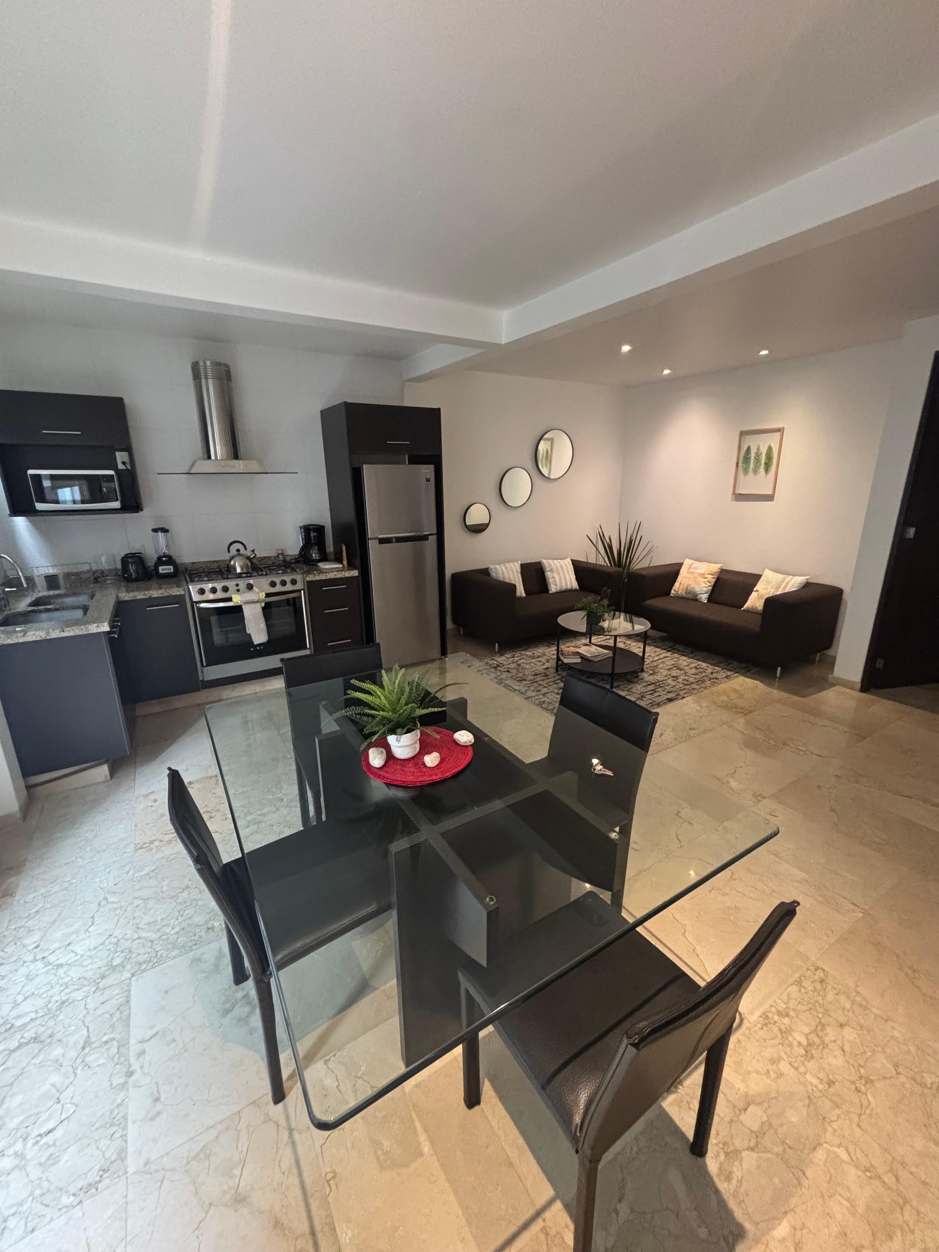 Kitchen living space 