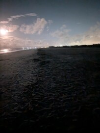 Late night beach stroll...