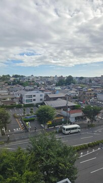 Early morning view from my hotel room.
