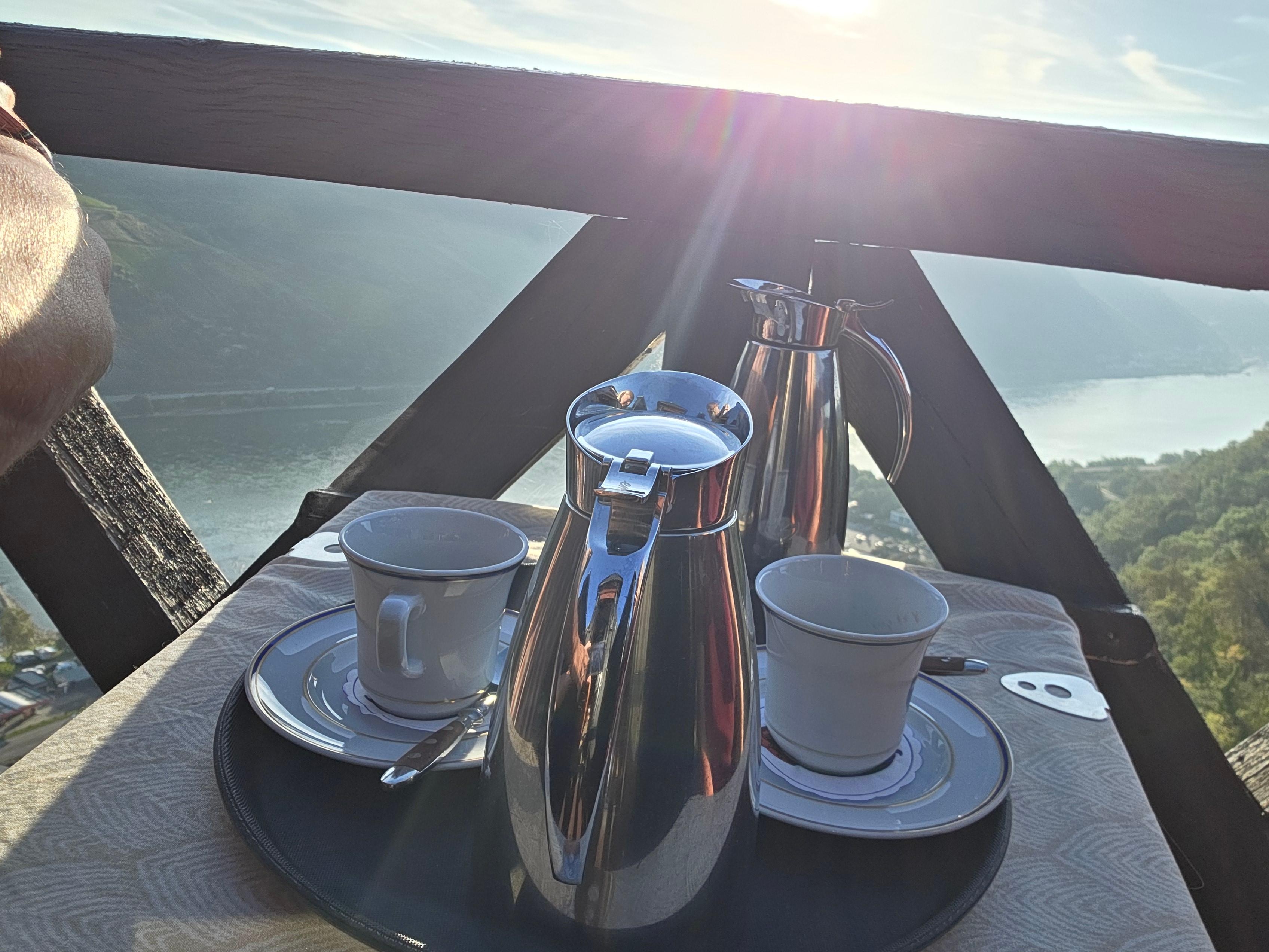 View from balcony in our room!