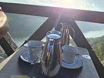 View from balcony in our room!