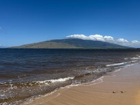Beach on property