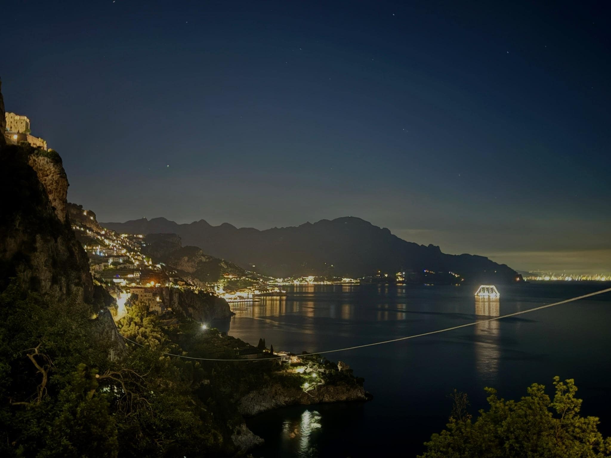 Night from terrace
