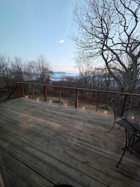 View from the back deck.