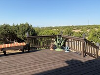 Back deck, great place to spend the evening