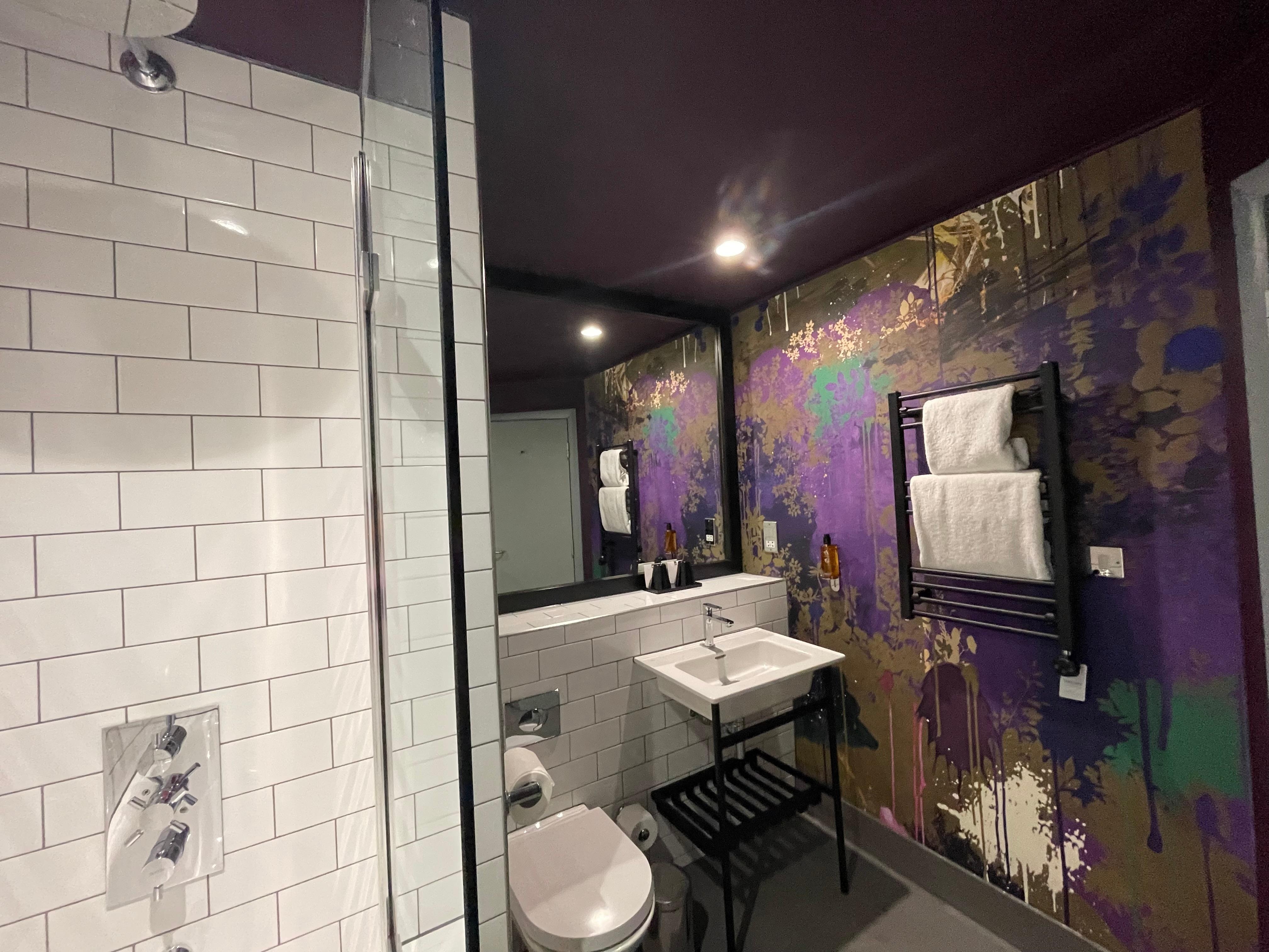 Quirky paint?in bathroom