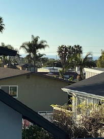 Picture of the ocean as soon as I got out of my car.