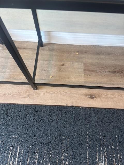 Frosted Flaked spilled in the lobby area for 2 days