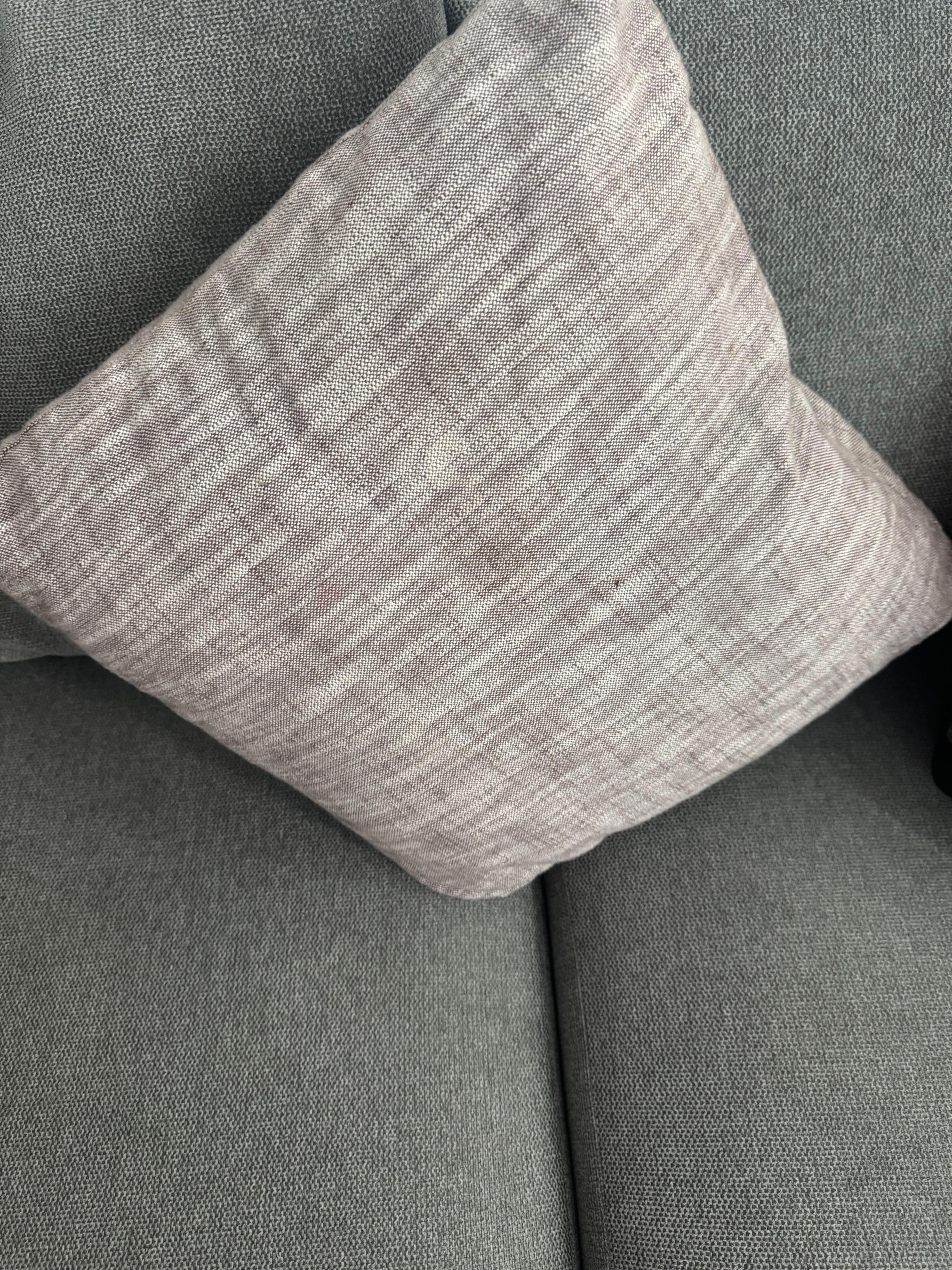 Dirty throw pillow