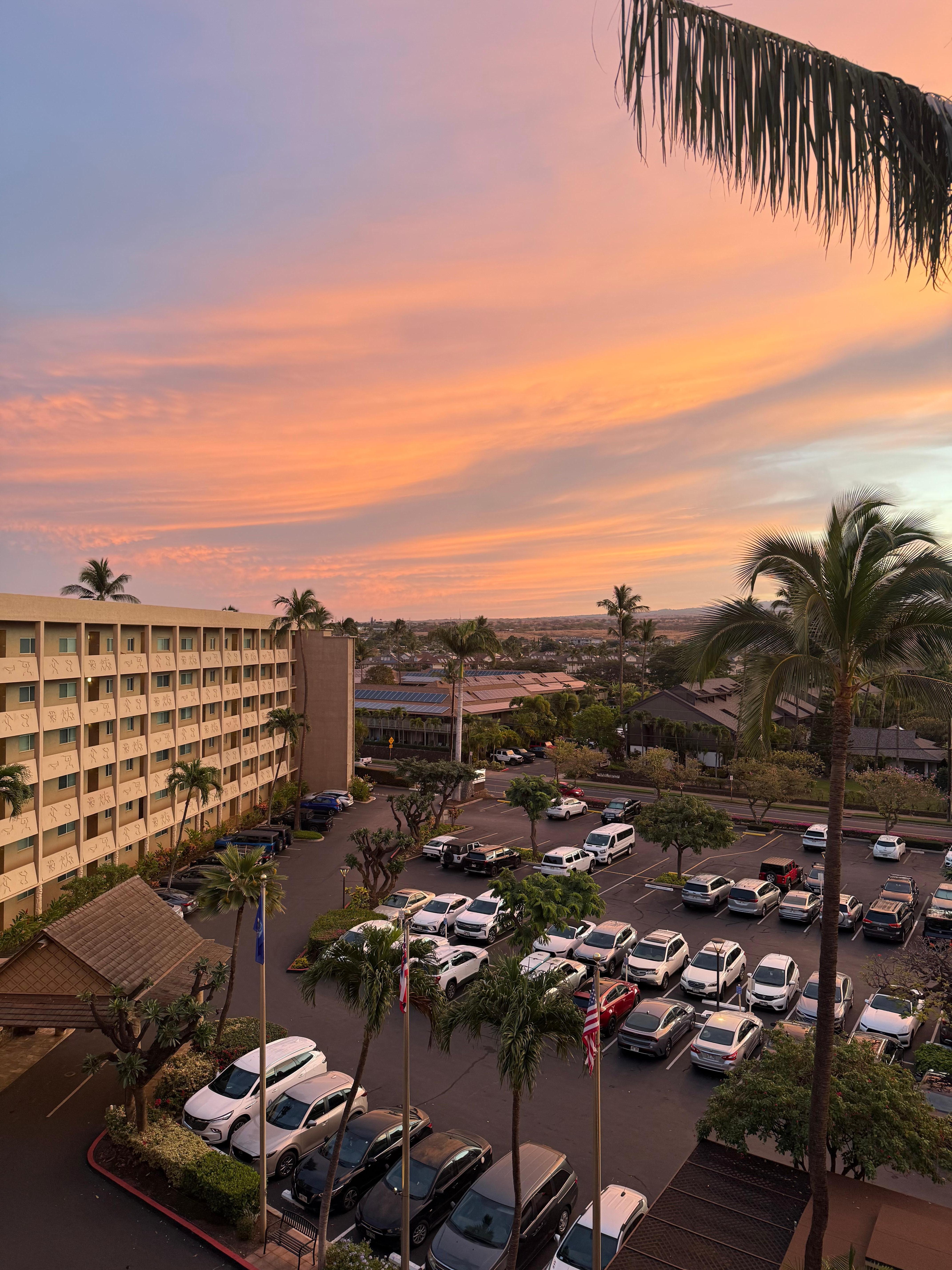 Sunrises over Haleakalā from the rooftop 😍