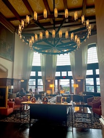 The lobby is impressive!