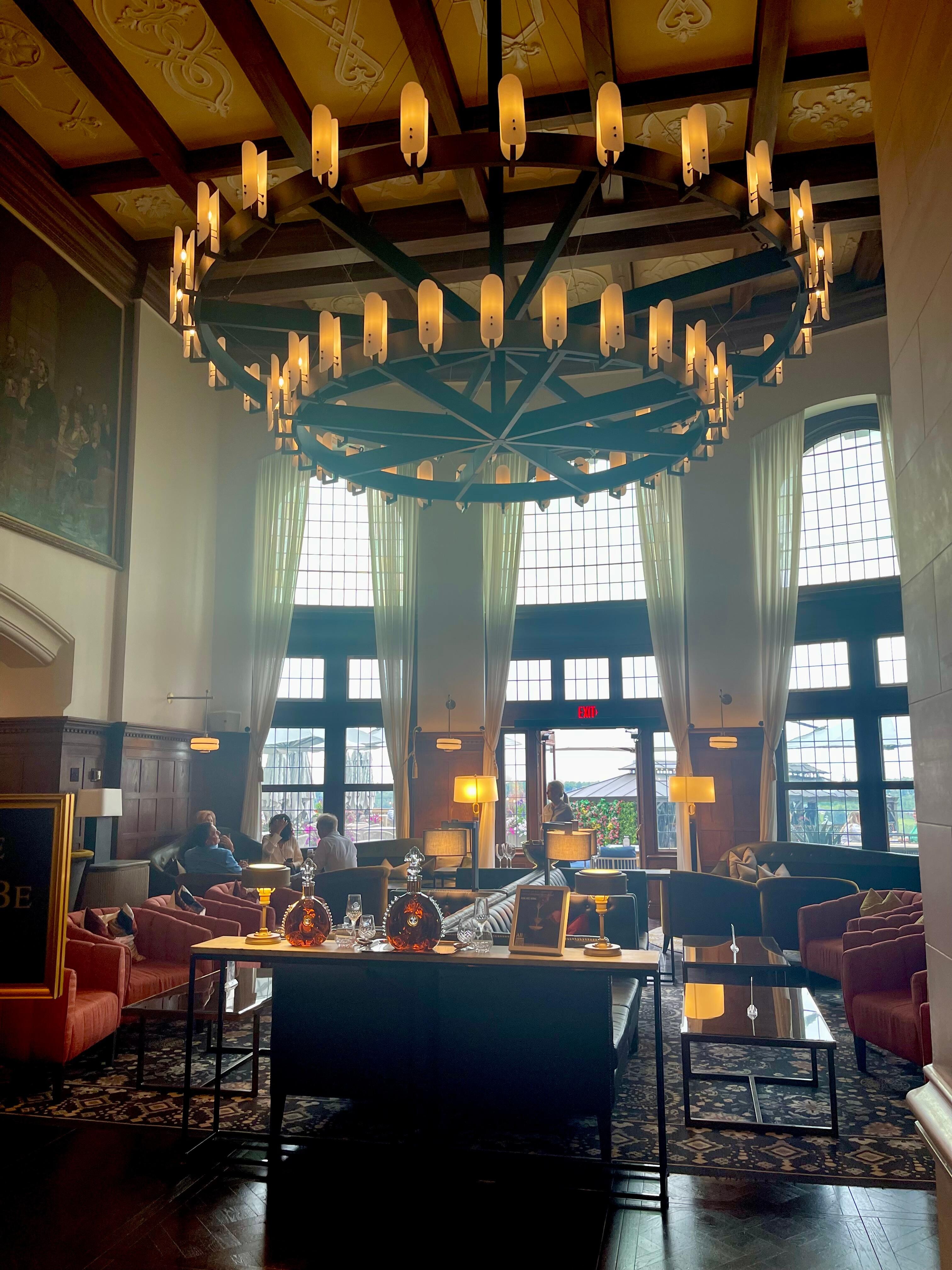The lobby is impressive!