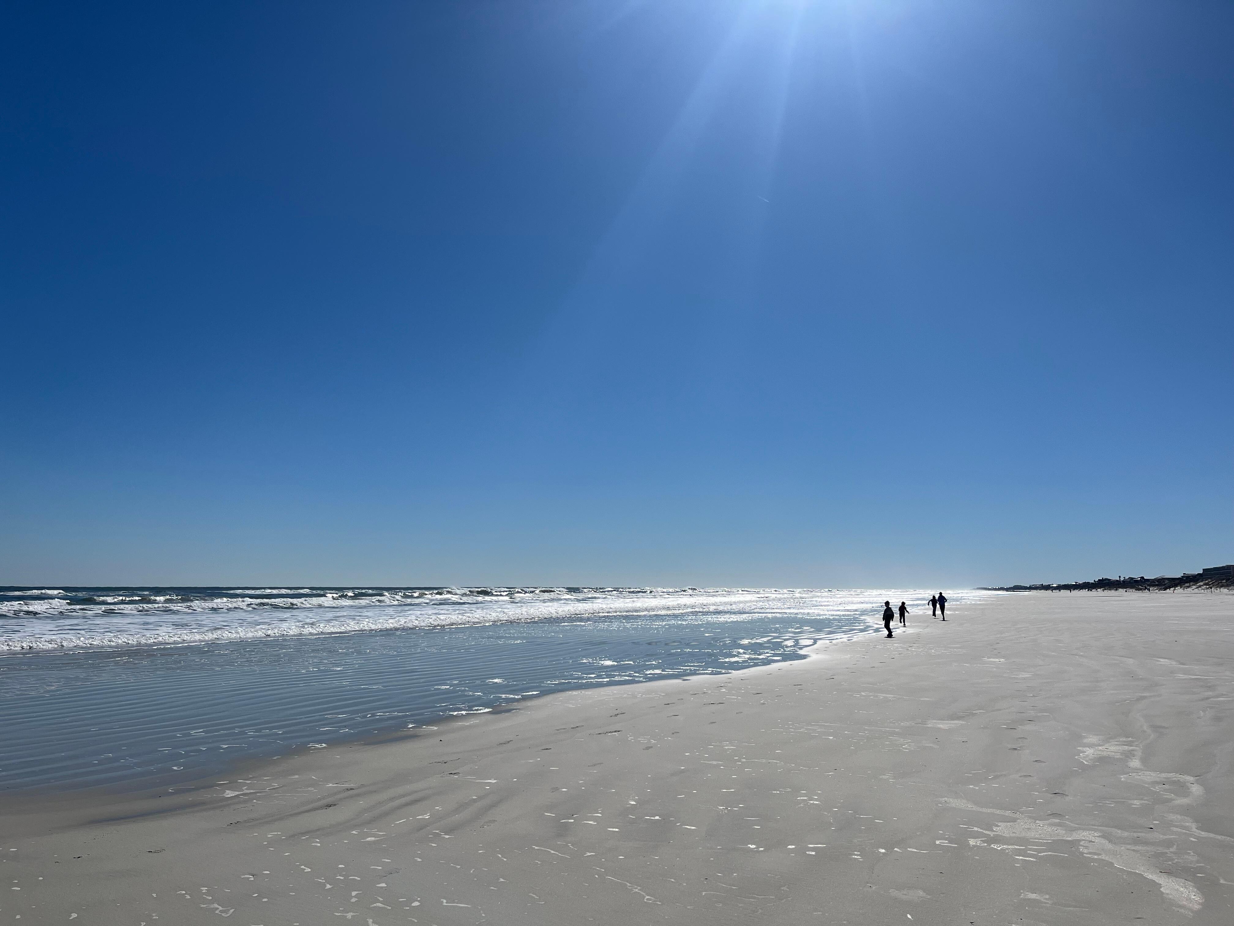 Within walking distance, or equally close is a nice parking area, handicap accessible, with beach access and outdoor showers. 