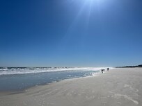 Within walking distance, or equally close is a nice parking area, handicap accessible, with beach access and outdoor showers.