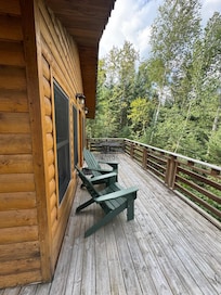 Other side of the deck