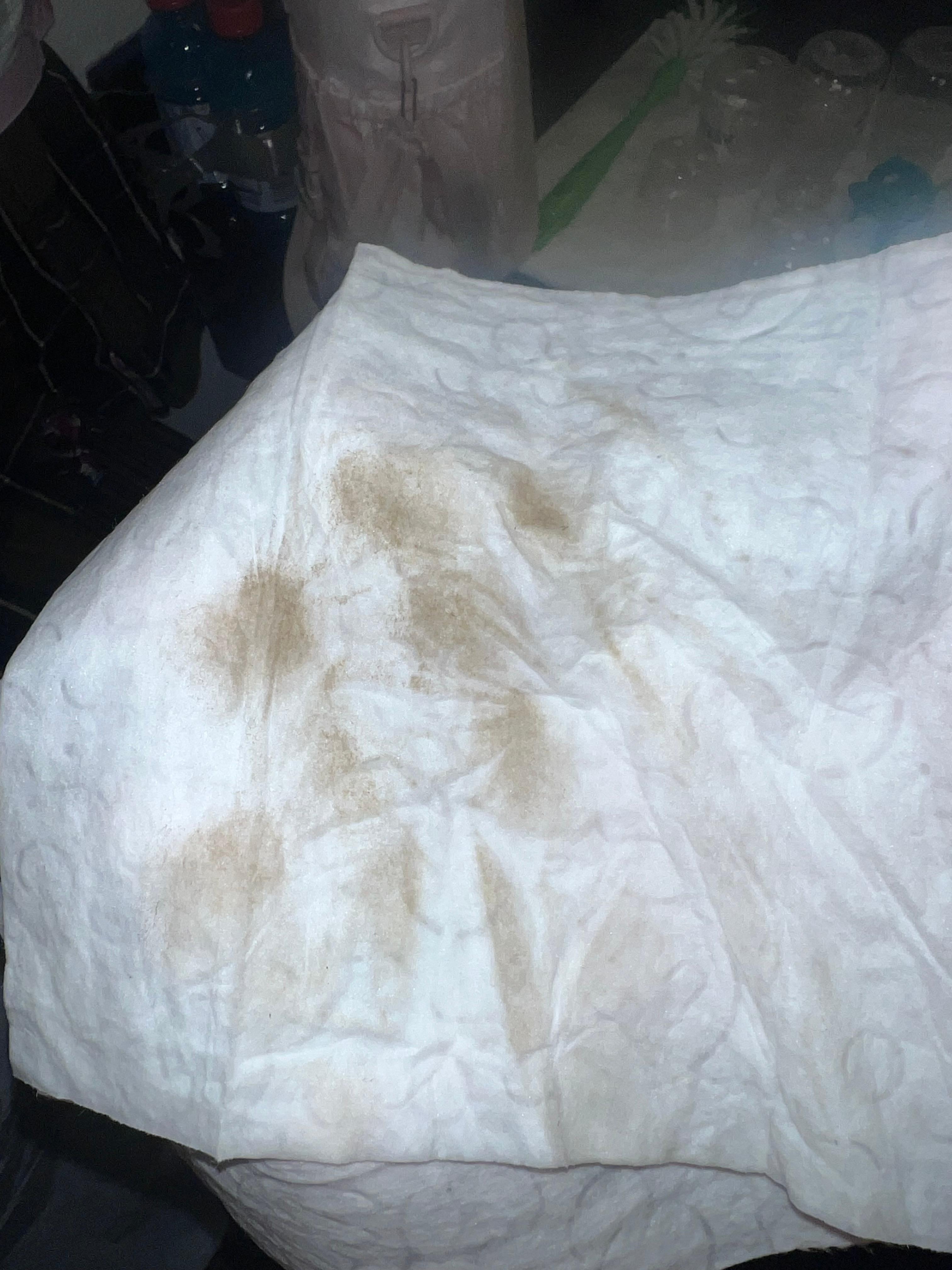 I used wipes to clean the floor. 