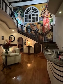 The lobby