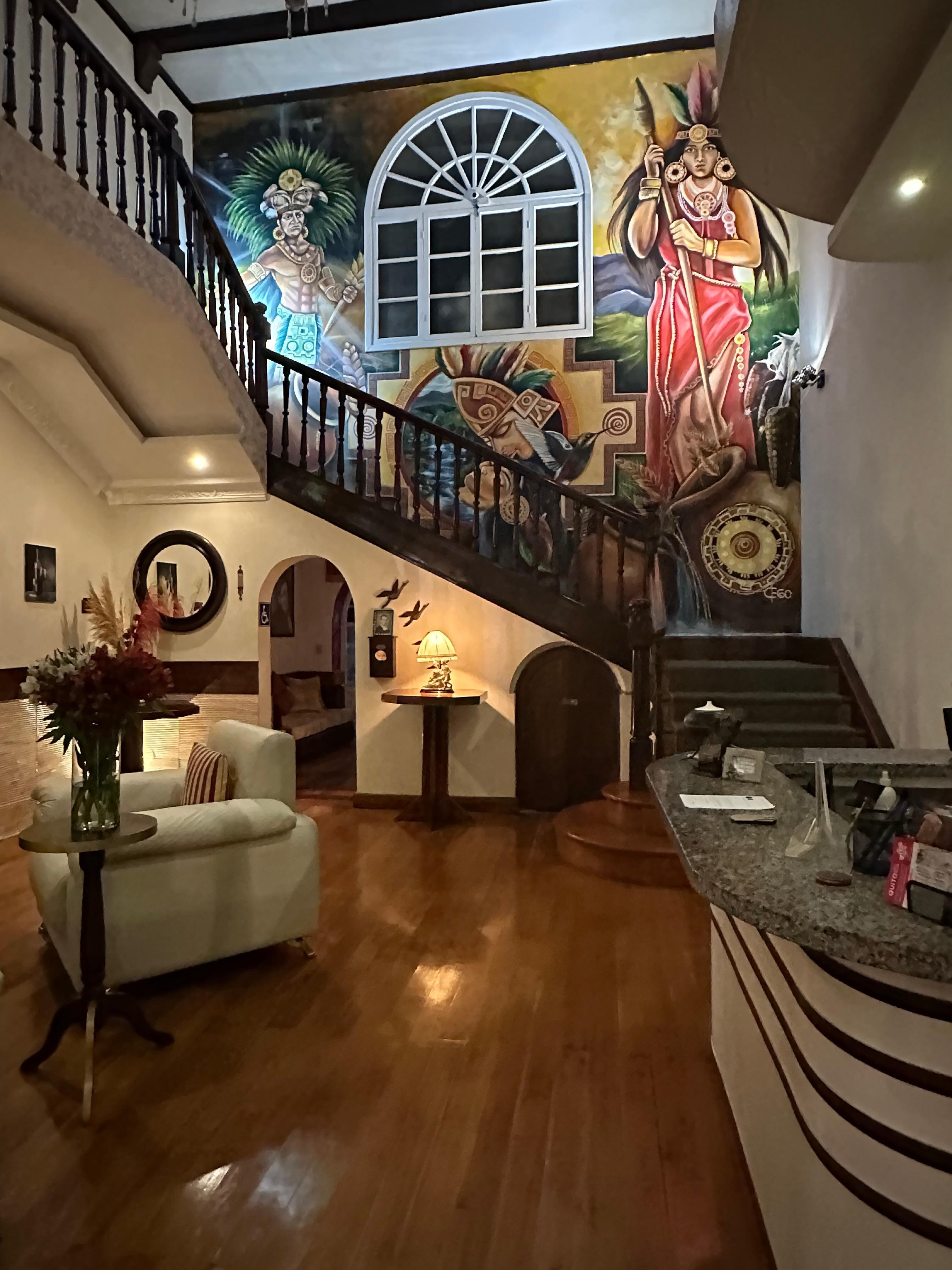 The lobby
