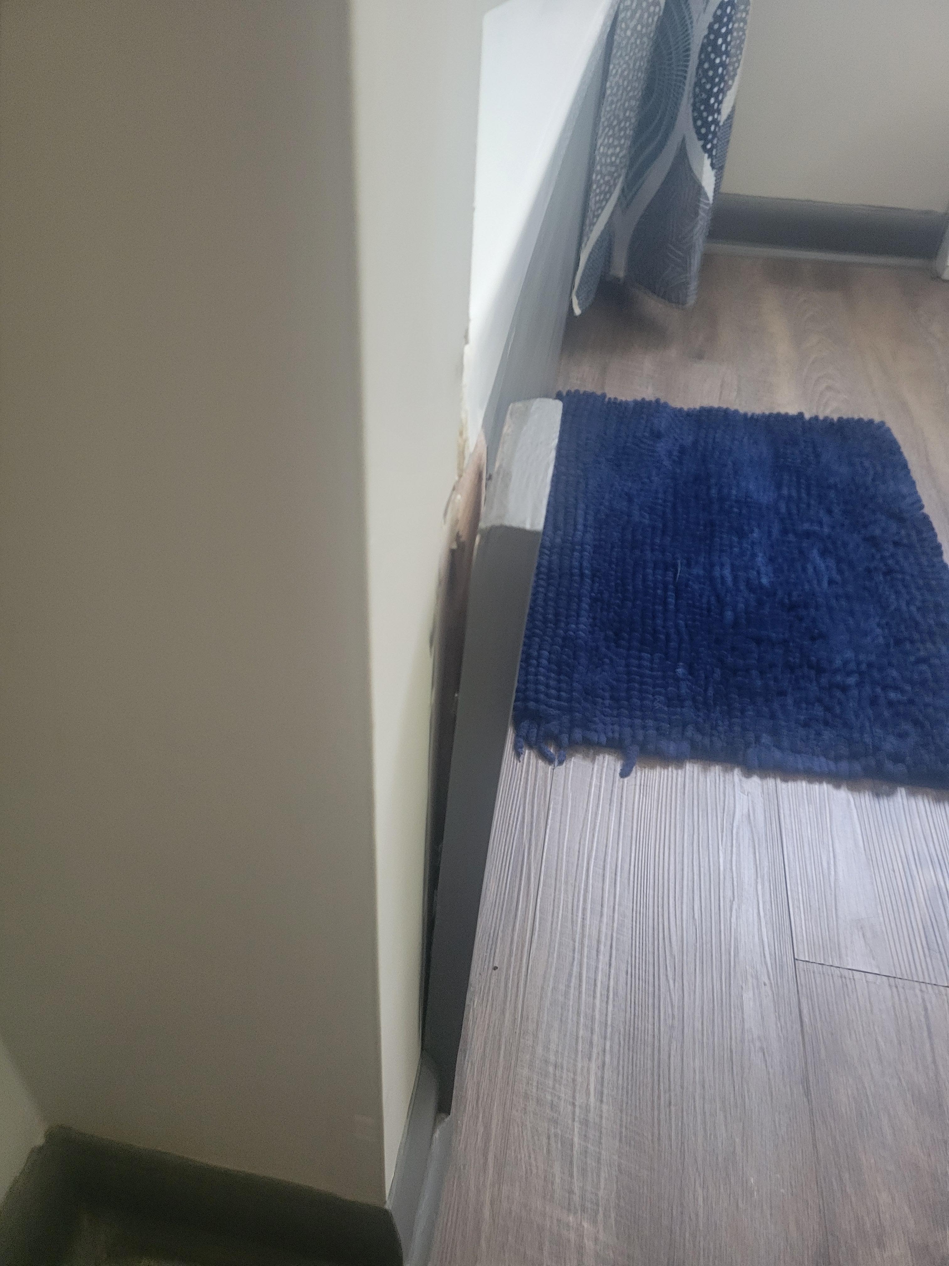 Bath frame was coming off