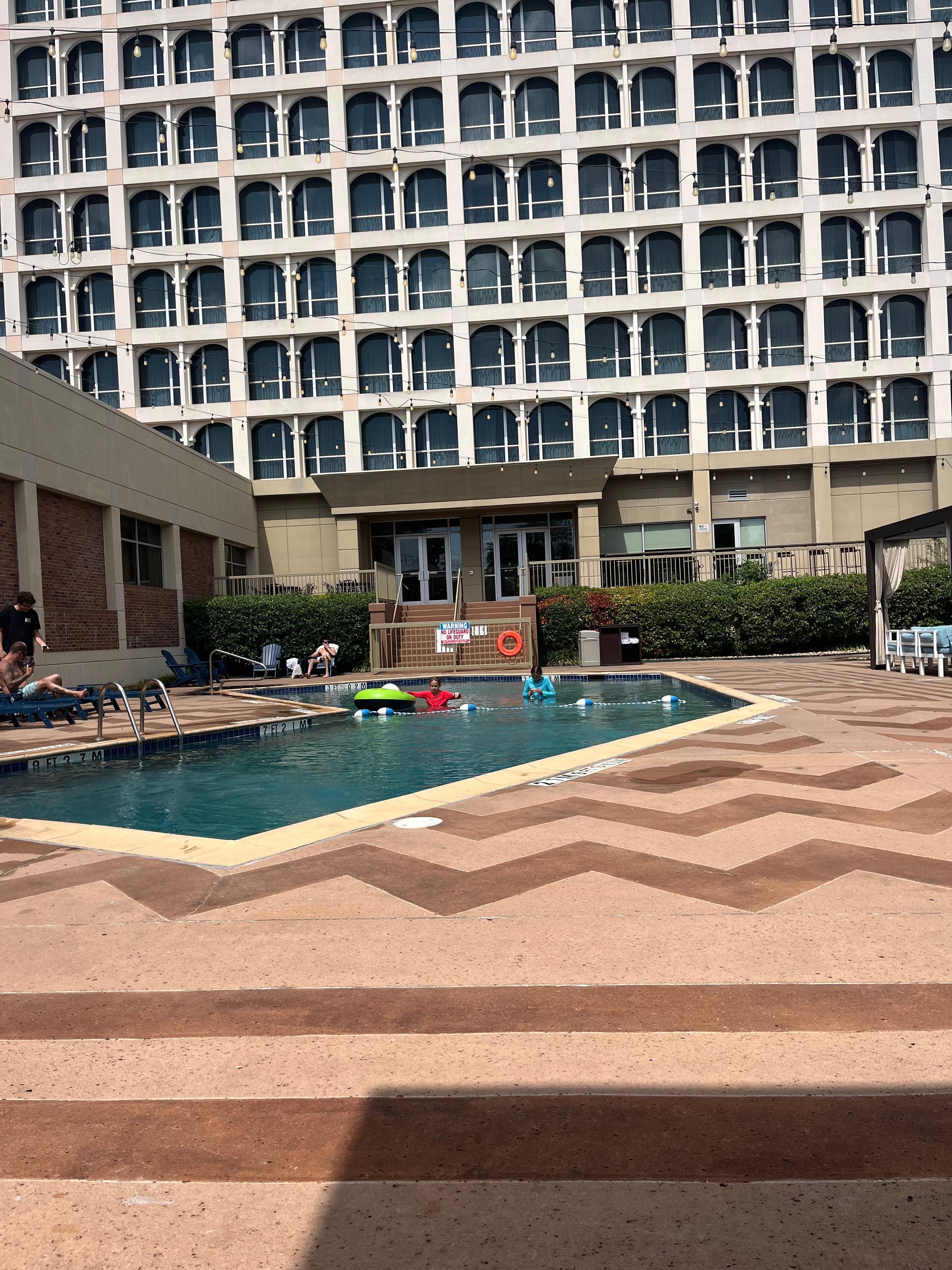 View of the pool