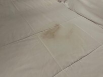 Stain on comforter