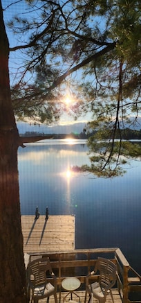 Gorgeous view from dining room window