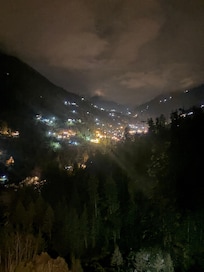View from the hotel at night