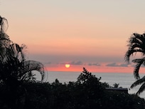 Sunset on the lanai