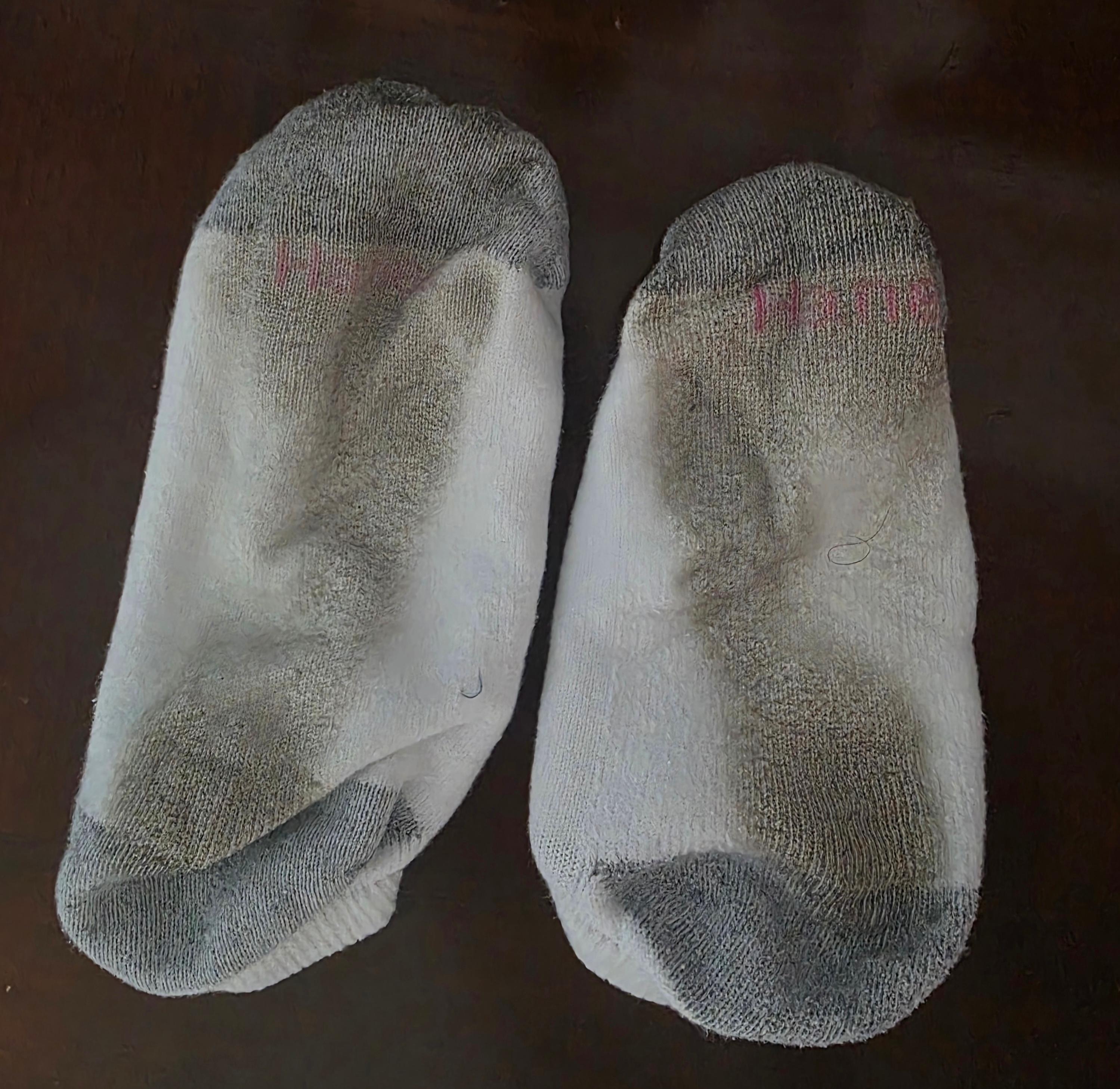 The socks I brought home after one day in the hotel. 