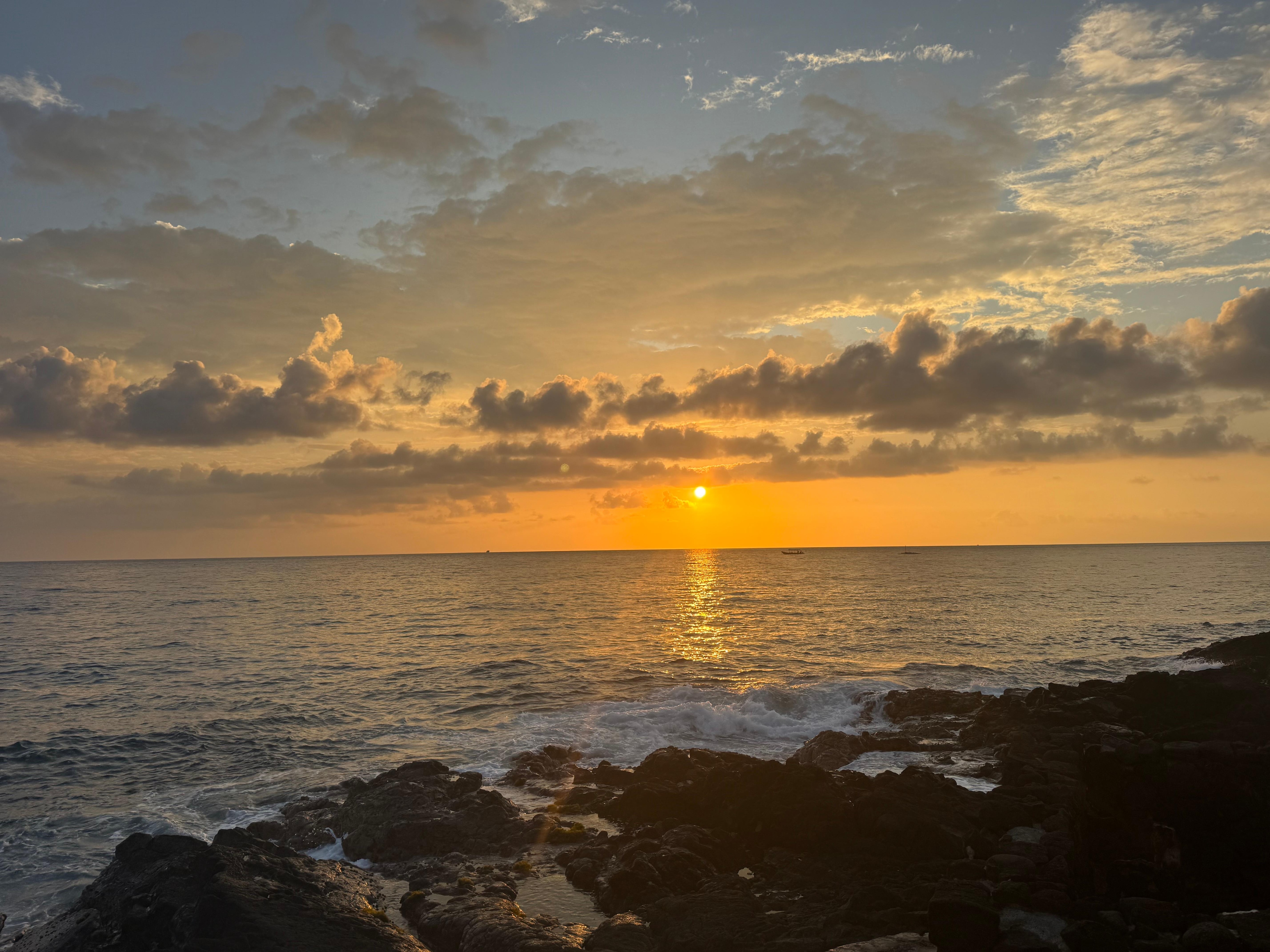 Luckily we caught at least one good sunset 🌅