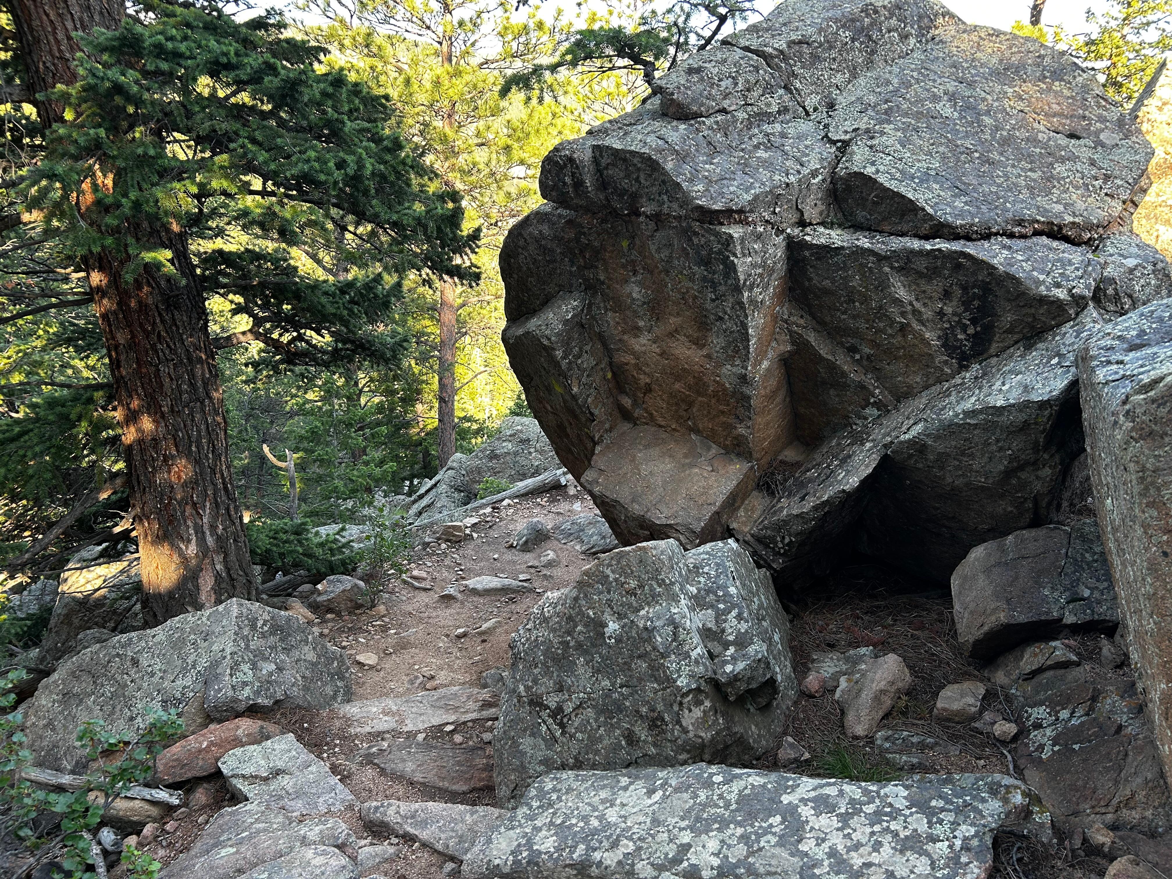 Hiking near Lyons, CO