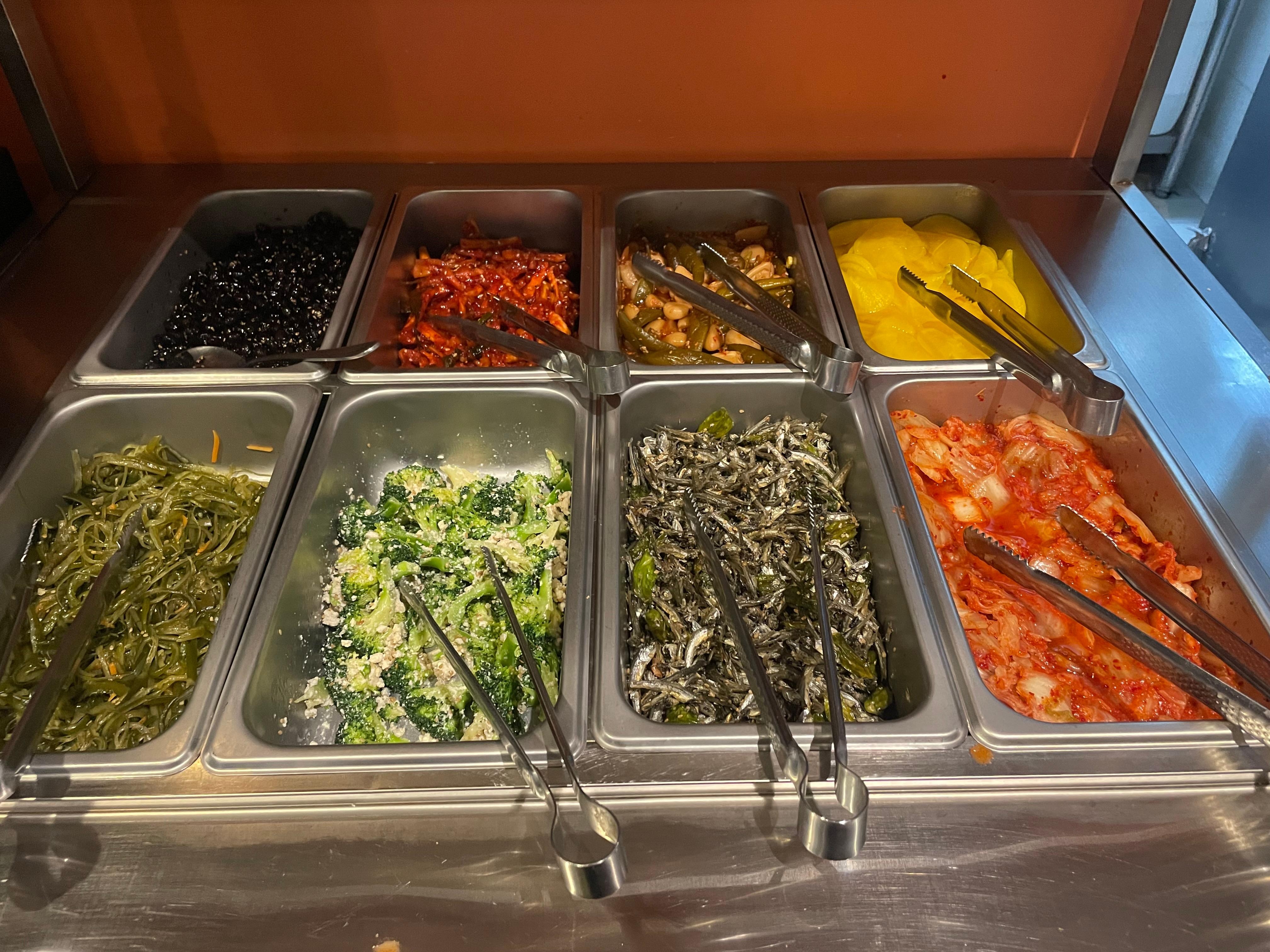 朝食の種類が豊富