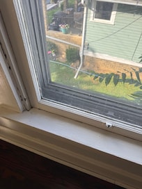 Broken window