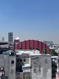 view from the bedroom terrace.