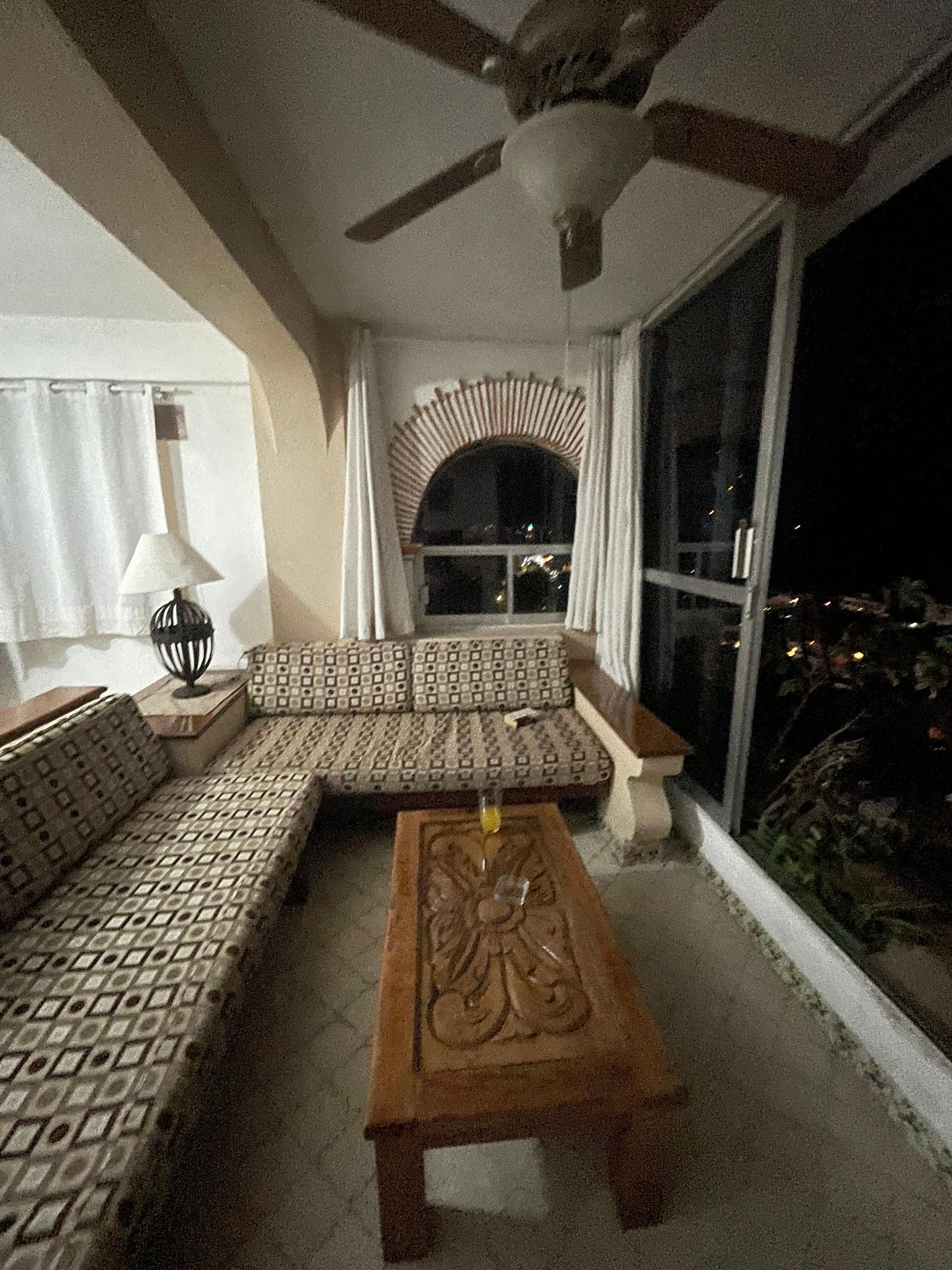 Sitting room at night 