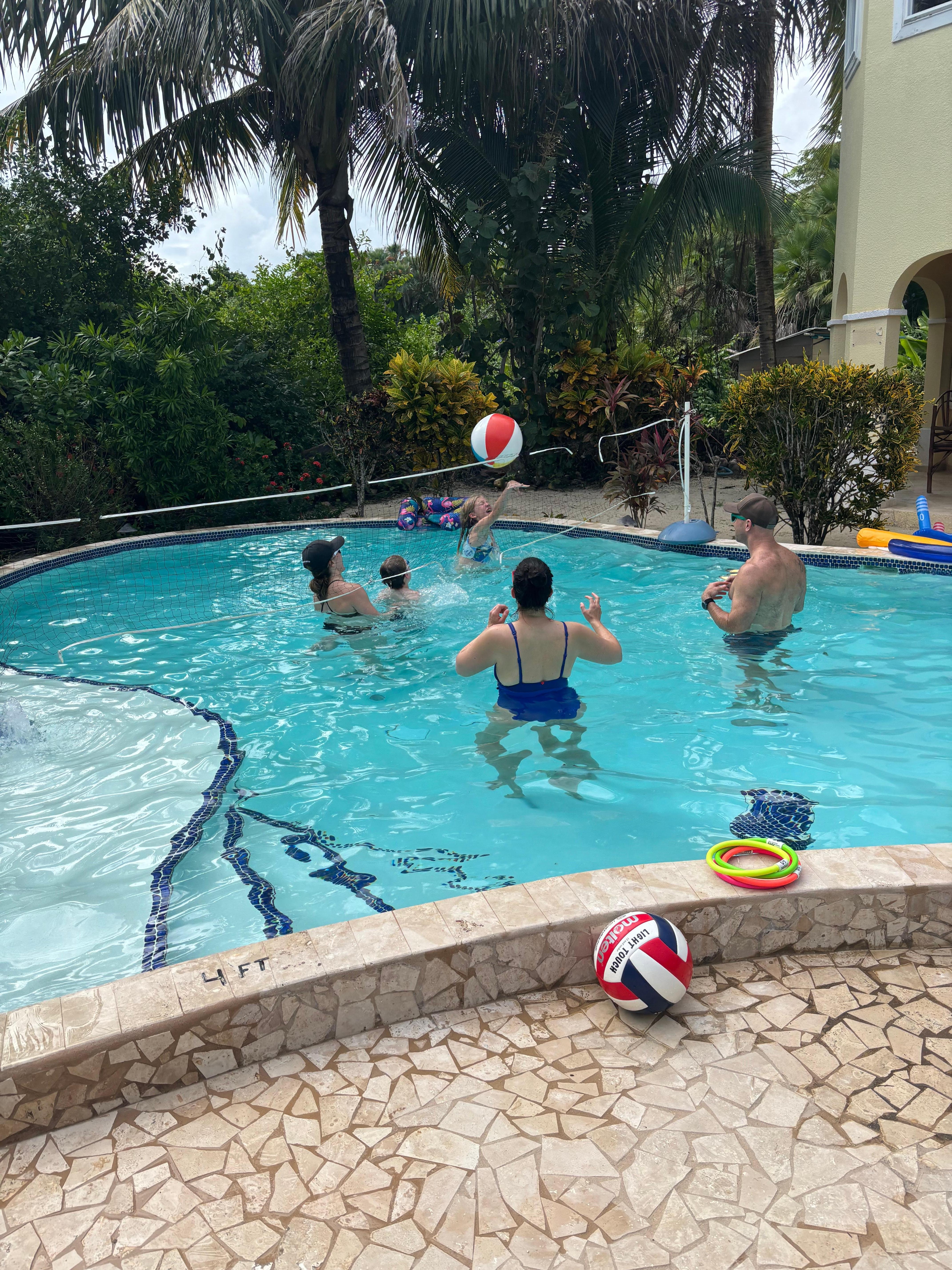 The pool was perfect!