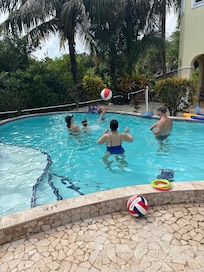 The pool was perfect!