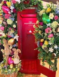 Décor de Pâques dans le lobby